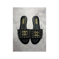 Chanel Cotton Slippers B